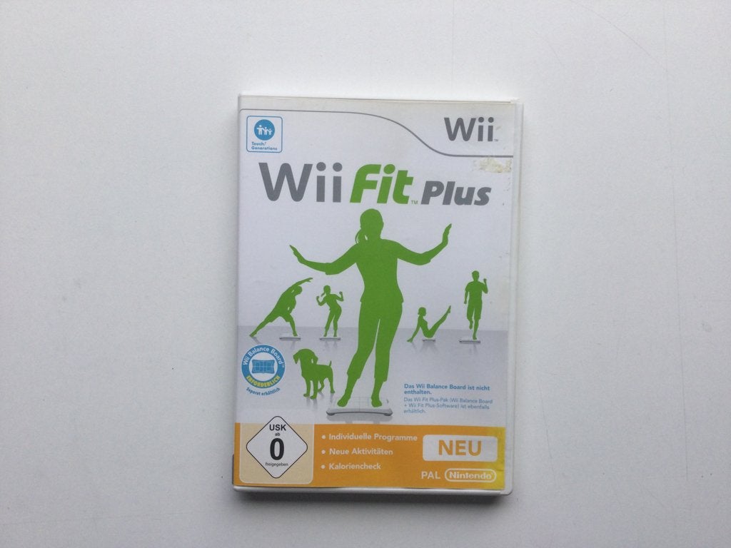 Nintendo Wii Spiel Wii Fit Plus, Spelcomputers en Games, Games | Nintendo Wii, 1 speler, Ophalen of Verzenden, Zo goed als nieuw