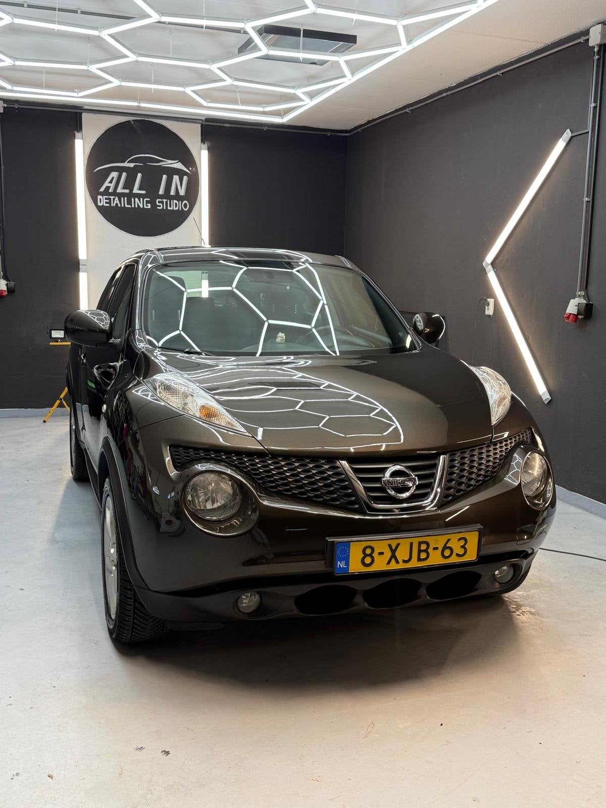 Nissan Juke 1.6 CVT 86KW 2010 Bruin, Auto's, Nissan, 1250 kg, 4 cilinders, Bruin, 49 €/maand