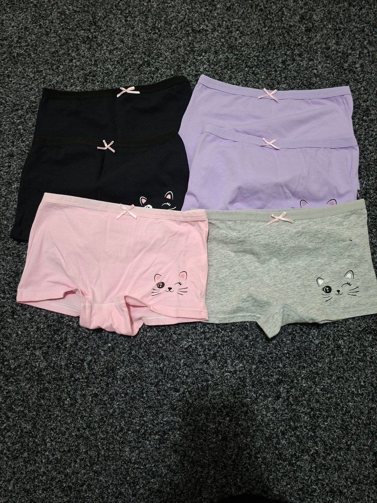 6 nieuwe onderbroeken maat 140 met poesjes, Ophalen of Verzenden, Nieuw, Meisje, Nacht- of Onderkleding