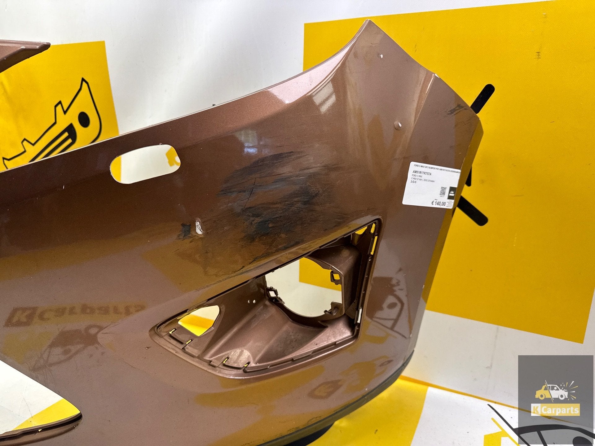 FORD C-MAX 2013 bumper KLS AM51R17K757A VoorBUMPER, Auto-onderdelen, Gebruikt, Voor, Info@ford.com, Ophalen of Verzenden