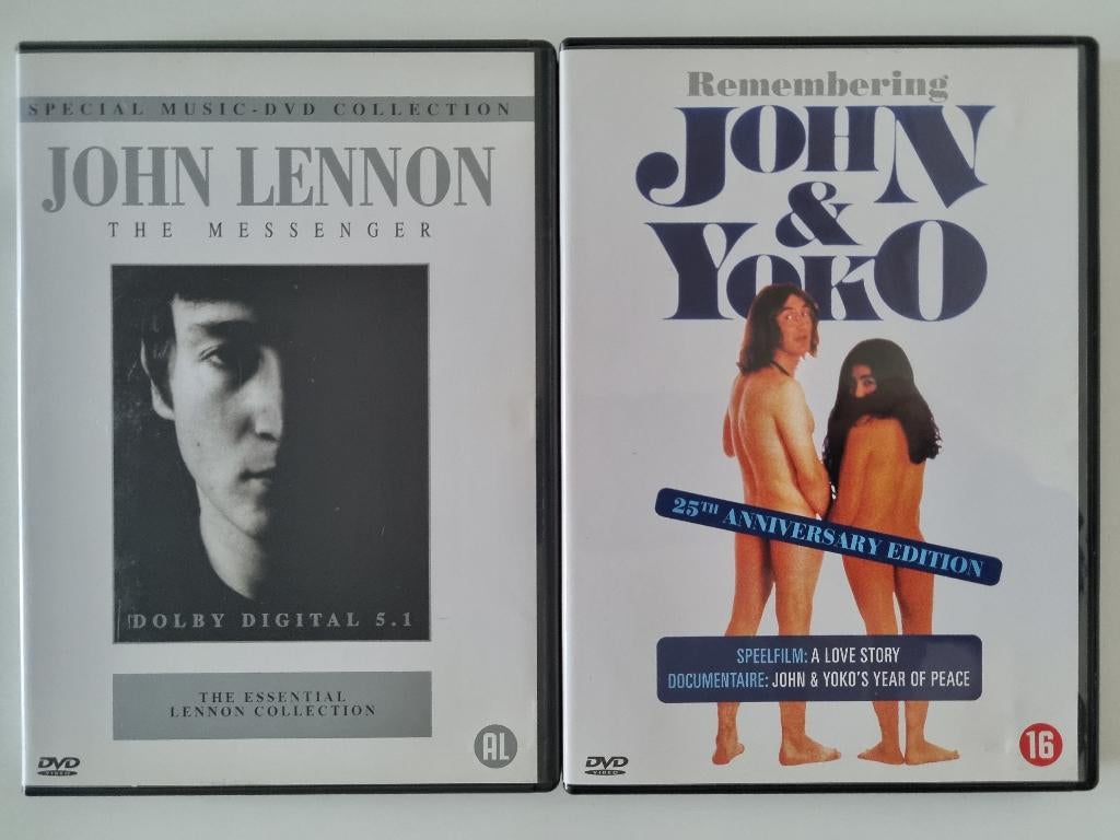 2x John Lennon - The Messenger + John and Yoko, Alle leeftijden, Ophalen of Verzenden, Zo goed als nieuw