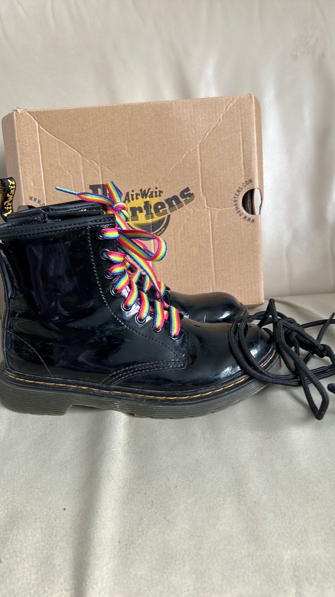 Dr Martens maat 34, Kinderen en Baby's, Gebruikt, Meisje, Schoenen, Ophalen of Verzenden