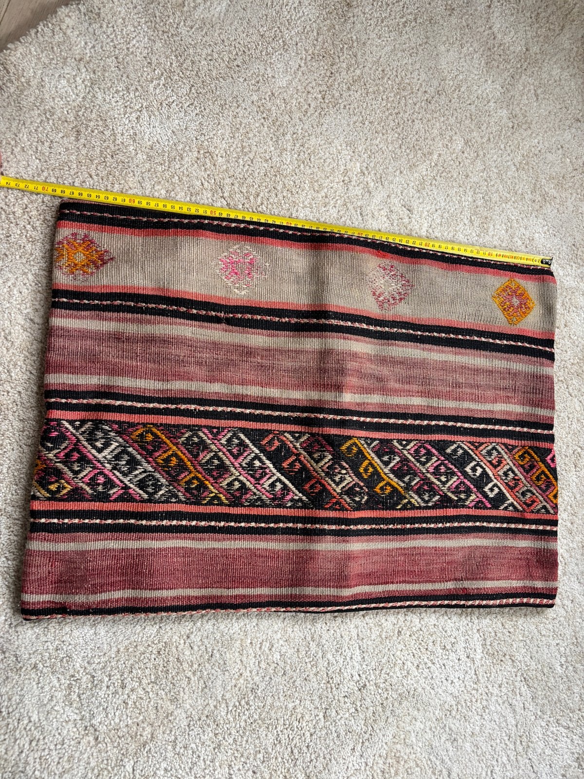 Handgemaakt Turks Kussensloop - Prachtig Design, Overige merken, Meerkleurig, Kussenhoes, Ophalen of Verzenden