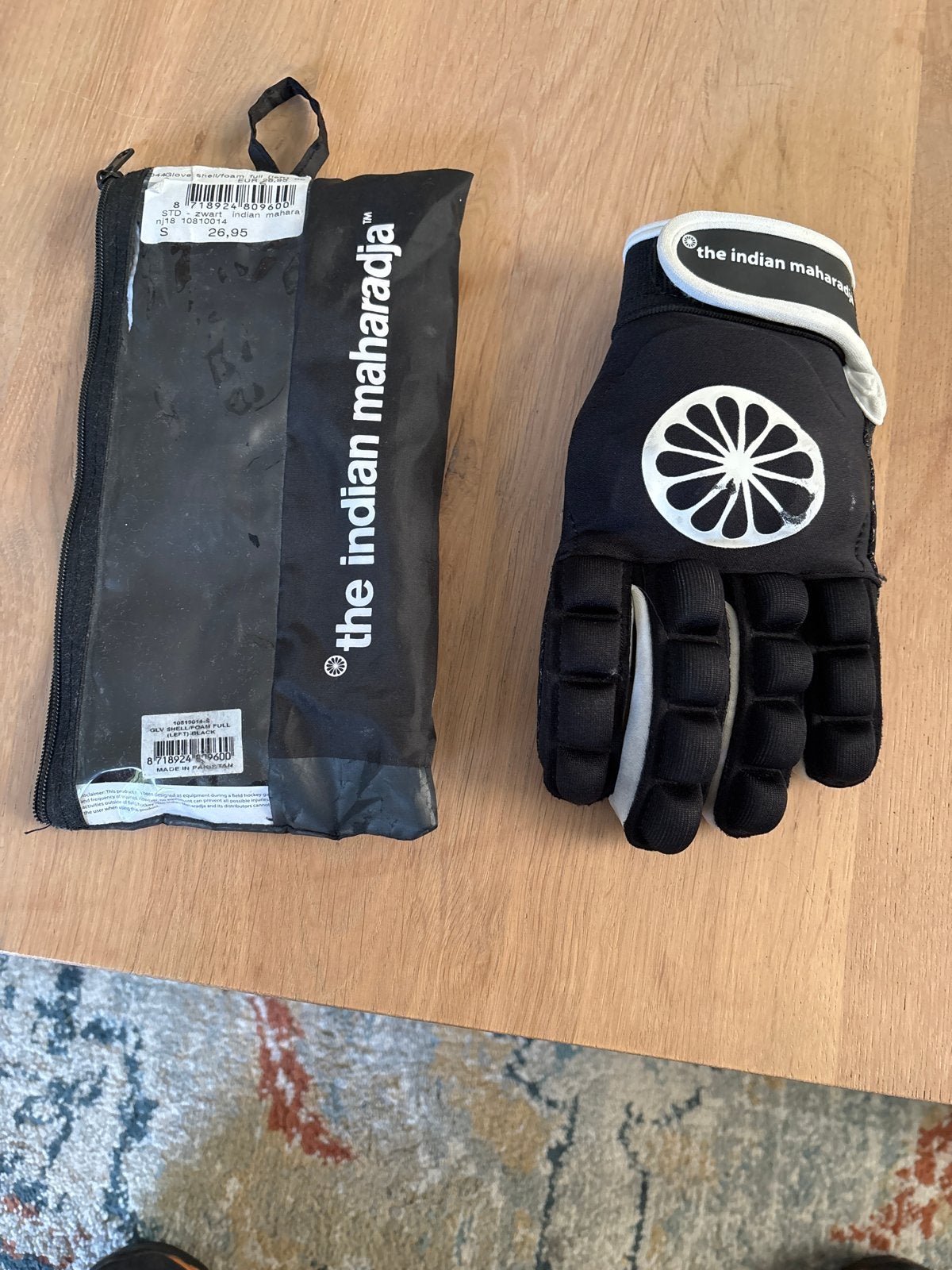 The Indian Maharadja Shell/Foam Full Finger handschoen, Ophalen of Verzenden, Zo goed als nieuw, Overige typen