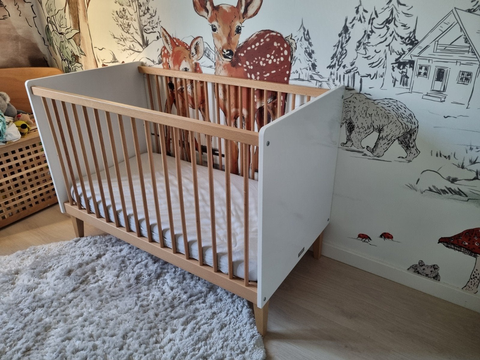 Bopita Indy babykamer: ledikant, commode en kledingkast, Ophalen, Gebruikt, Jongetje of Meisje