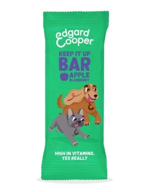 Edgard&Cooper Keep It Up Bar  Appel bosbes, Dieren en Toebehoren, Dierenvoeding, Ophalen of Verzenden, Hond