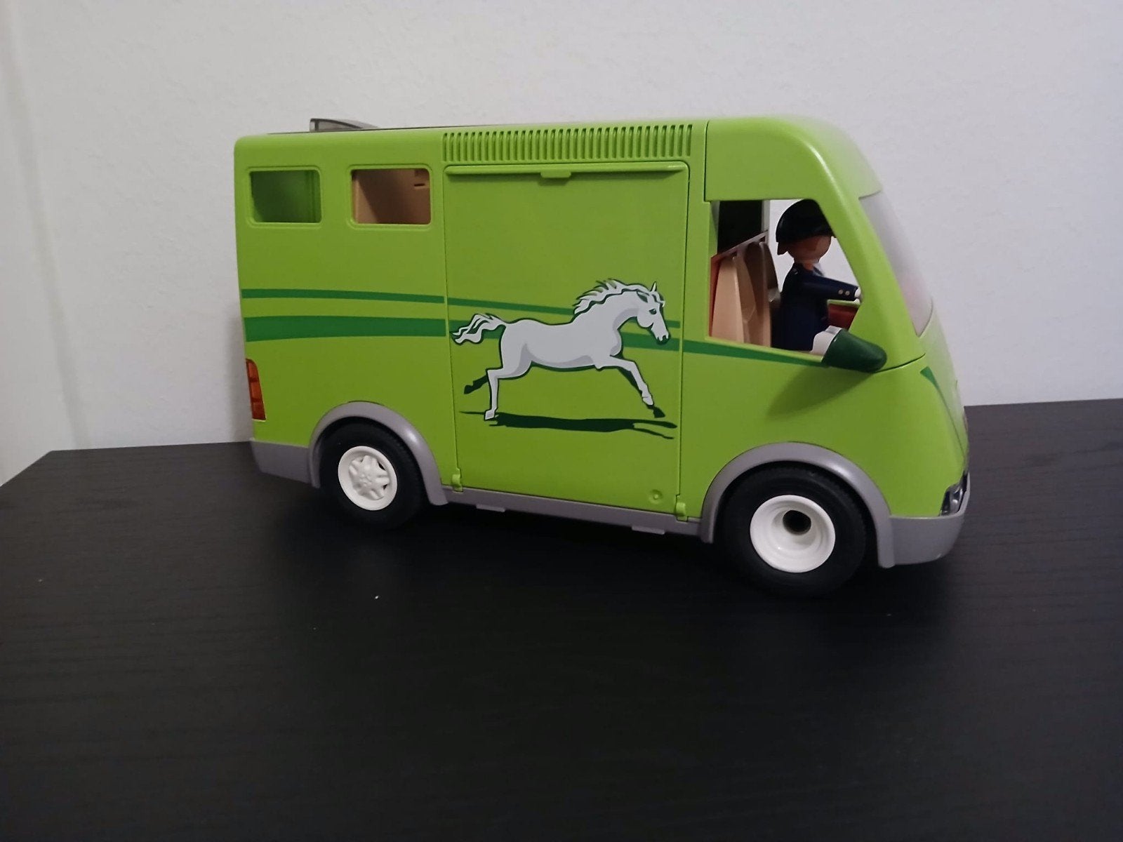 Playmobil Paardenvrachtwagen met paard en ruiter, Ophalen, Nieuw
