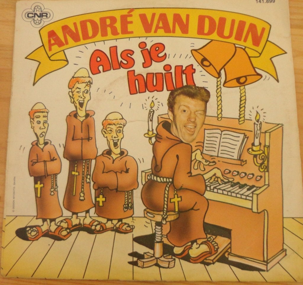 Andre van Duin > Als je huilt, Ophalen of Verzenden, Gebruikt, 7 inch, Nederlandstalig