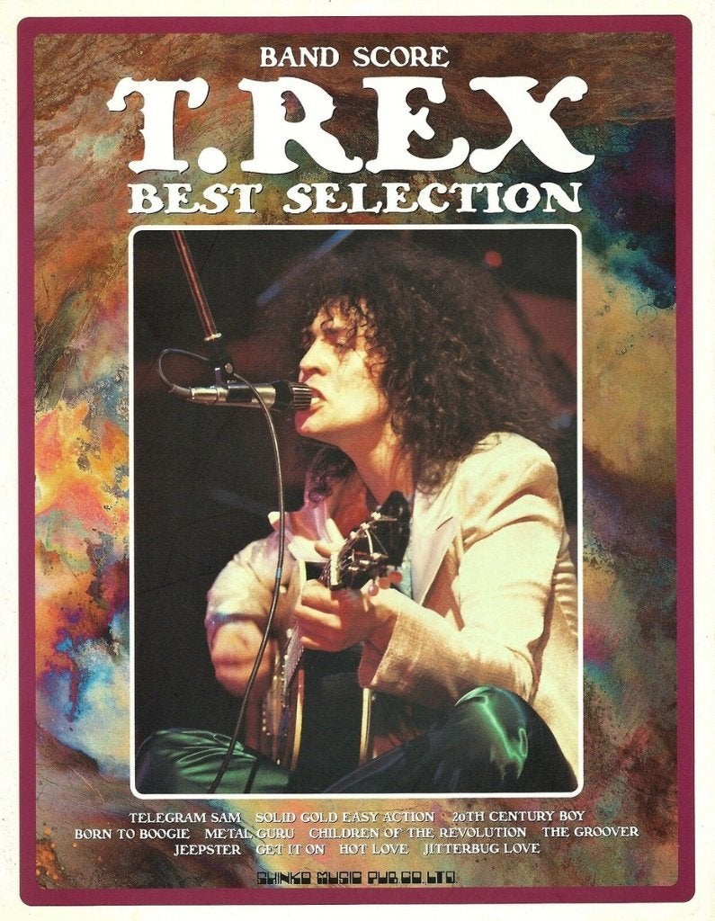 T.Rex Band Score Best Selection boek notenboek Japan Engels, Ophalen of Verzenden, Zo goed als nieuw, Artiest