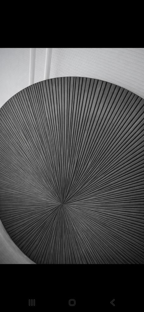 Mooi houten muurornament - 1 meter doorsnee, Ophalen of Verzenden