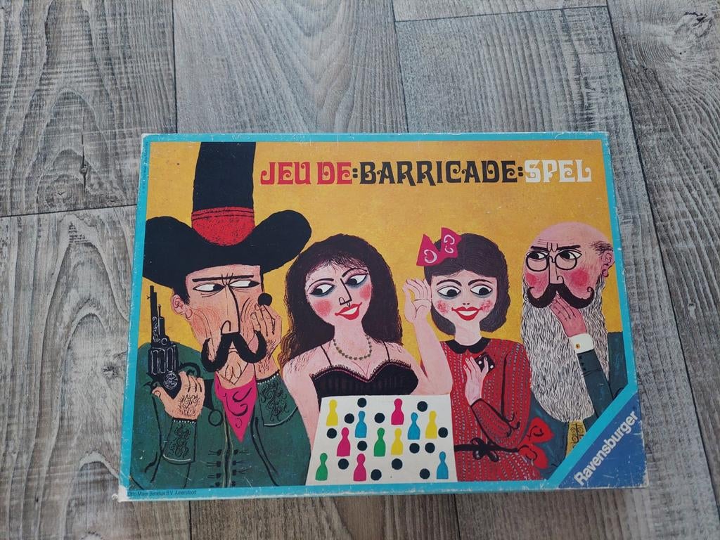 Gezelschapsspel barricade, Vijf spelers of meer, Ophalen of Verzenden, Zo goed als nieuw