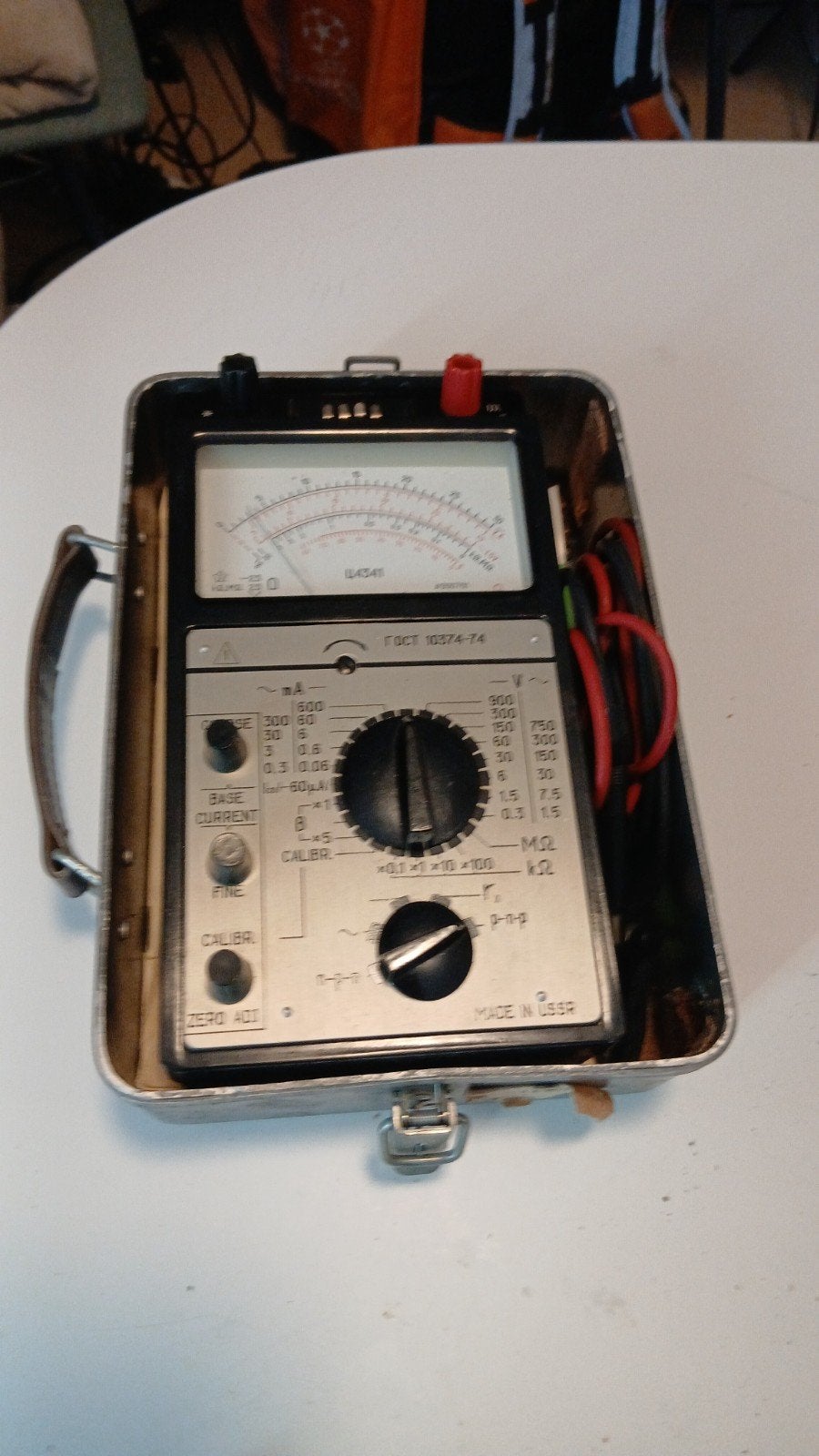 Vintage Multimeter USSR - Werkt nog perfect, Ophalen of Verzenden, Gebruikt, Multimeter