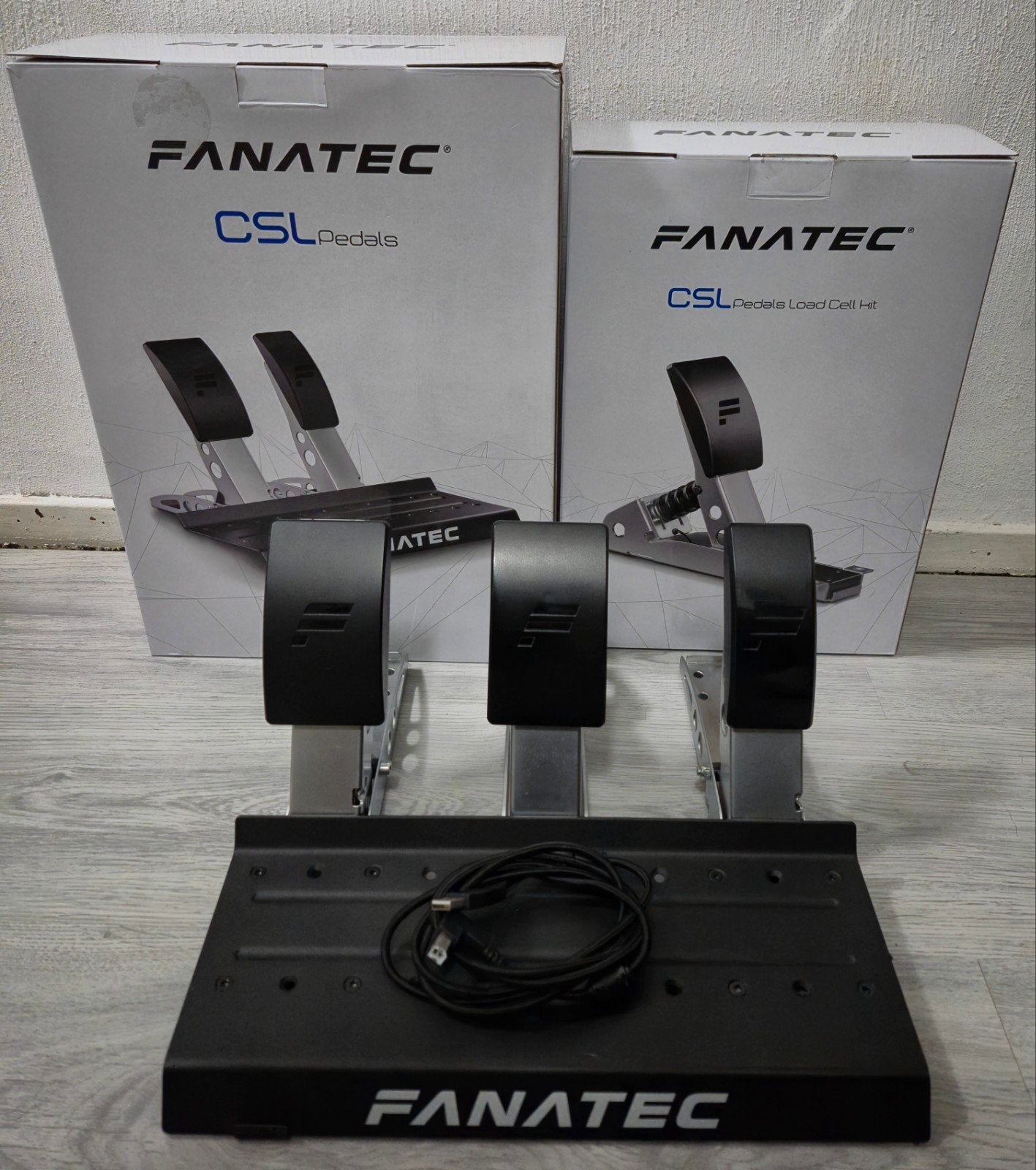 Fanatec CSL Pedalen met Load Cell Kit, Ophalen, Zo goed als nieuw, PC, Fanatec