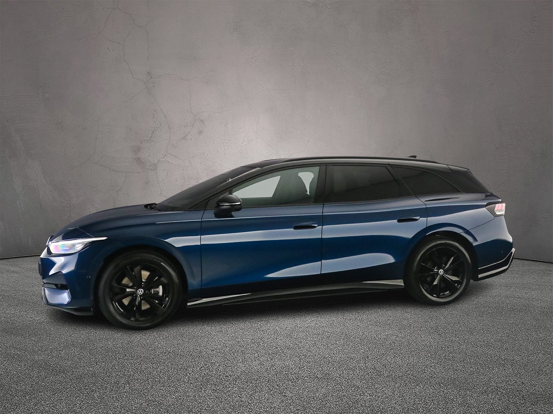 Volkswagen ID.7 Tourer, Auto's, Automaat, Achterwielaandrijving, 82 kWh, Blauw
