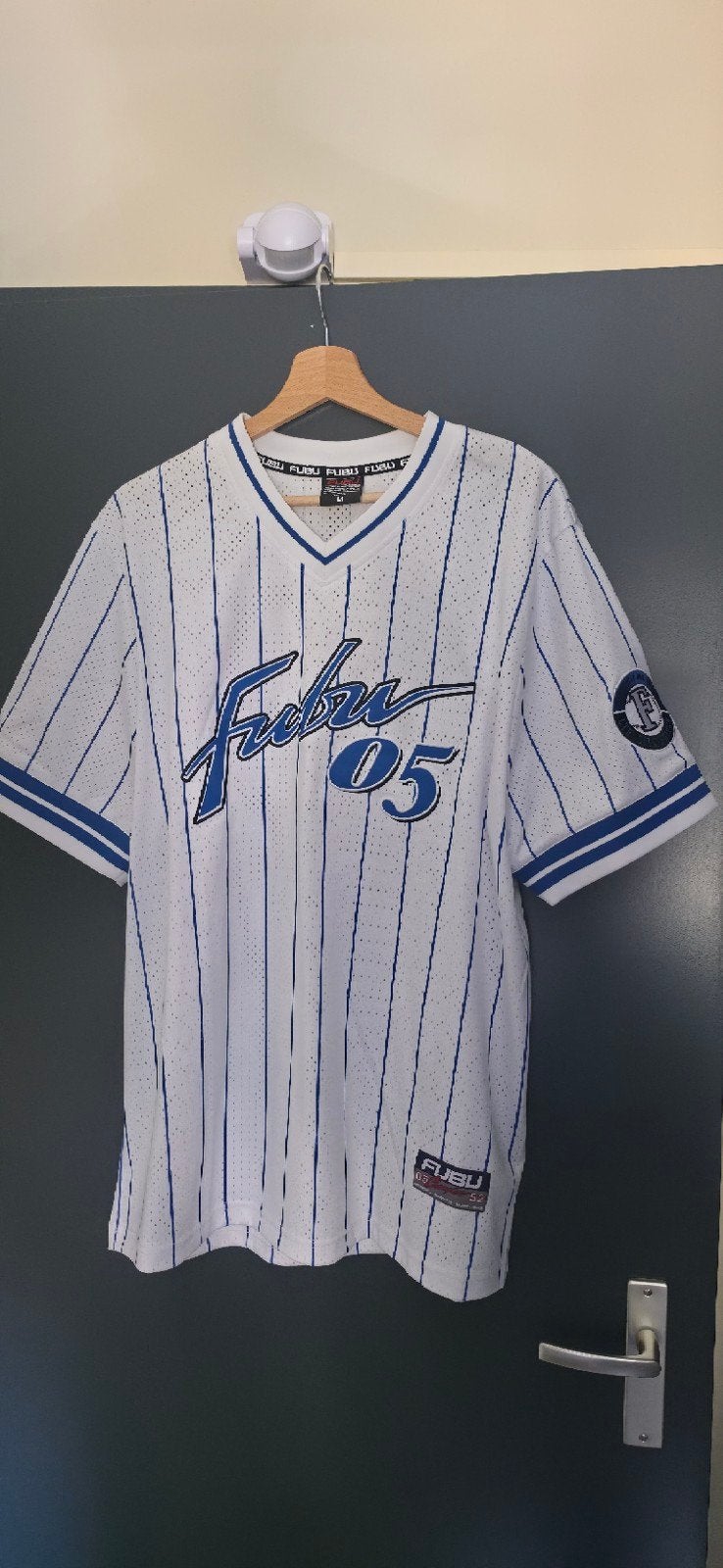 Fubu 05 Champion 92 Jersey - Maat M, Maat 48/50 (M), Wit, Ophalen of Verzenden, Zo goed als nieuw