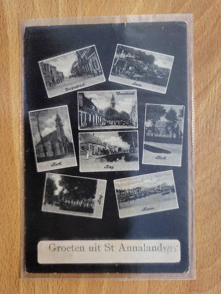 ansicht st. ANNALAND 1910, Ophalen of Verzenden, Voor 1920, Zeeland