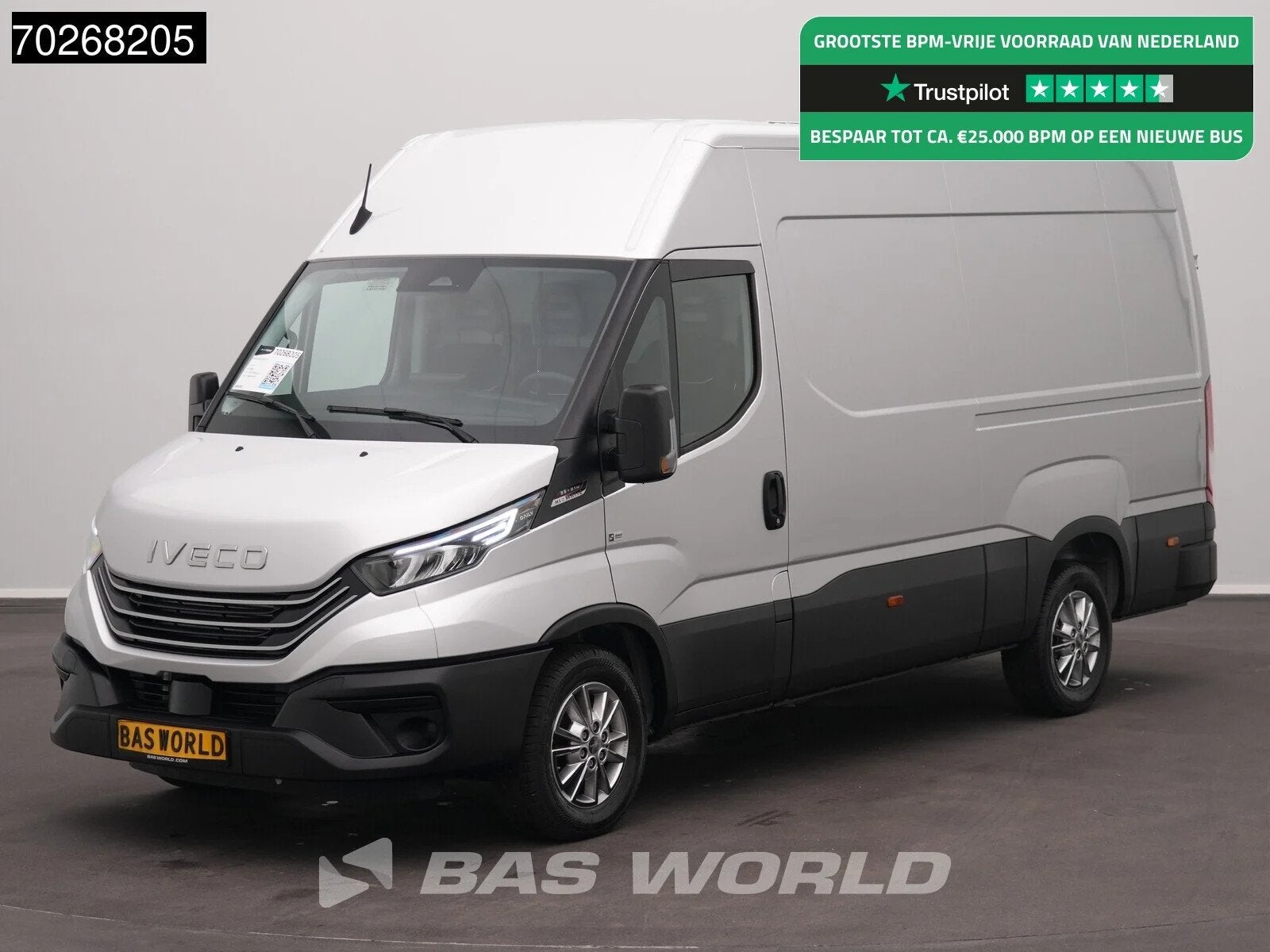 Iveco Daily 35S21 BPM VRIJ! 3.0L Automaat L2H2 2025model ACC, Automaat, Stof, Euro 6, 4 cilinders