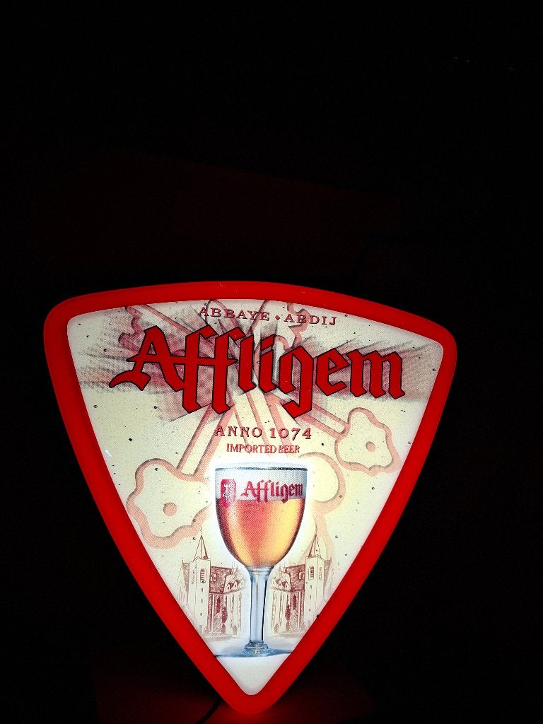 Lichtreclame Affligem abdijbier, Ophalen of Verzenden, Nieuw, Lichtbak of (neon) lamp