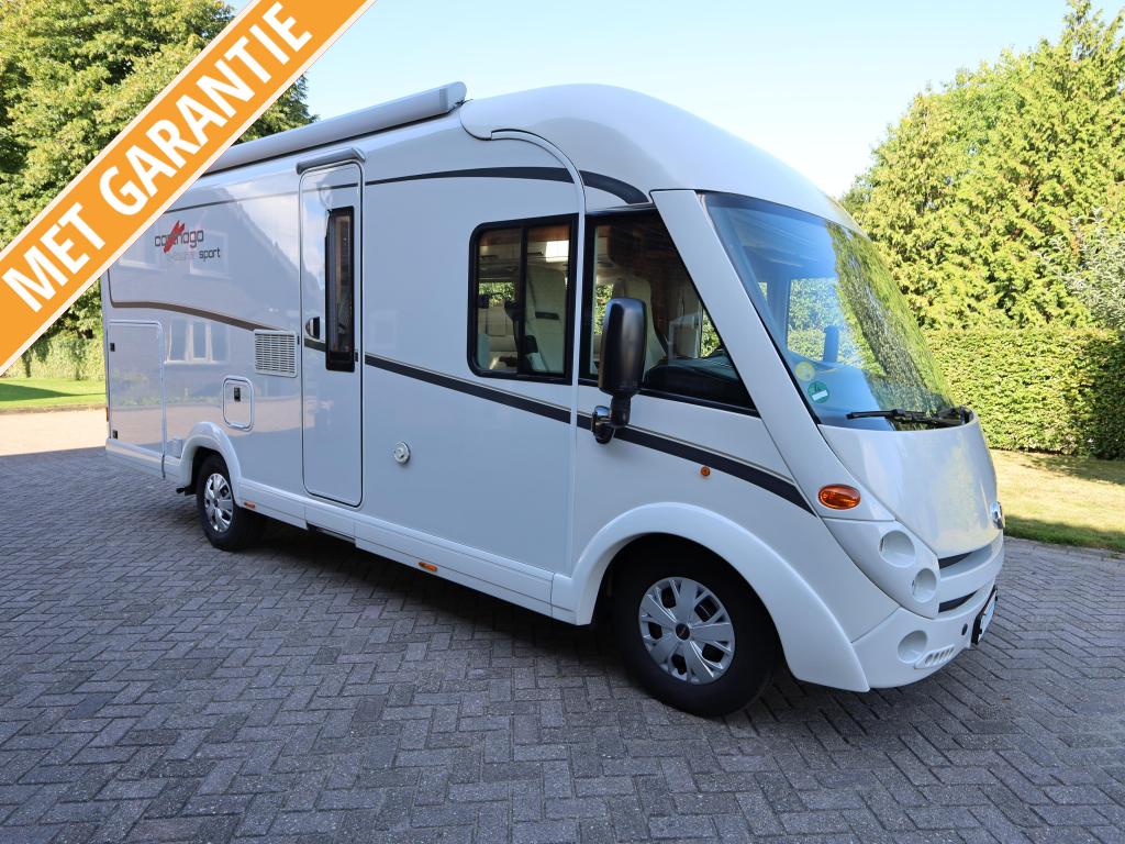 Carthago C-Tourer Sport I 142 uitzonderlijk nette staat, Caravans en Kamperen, Ringverwarming, Fiat, Luifel, Bedrijf
