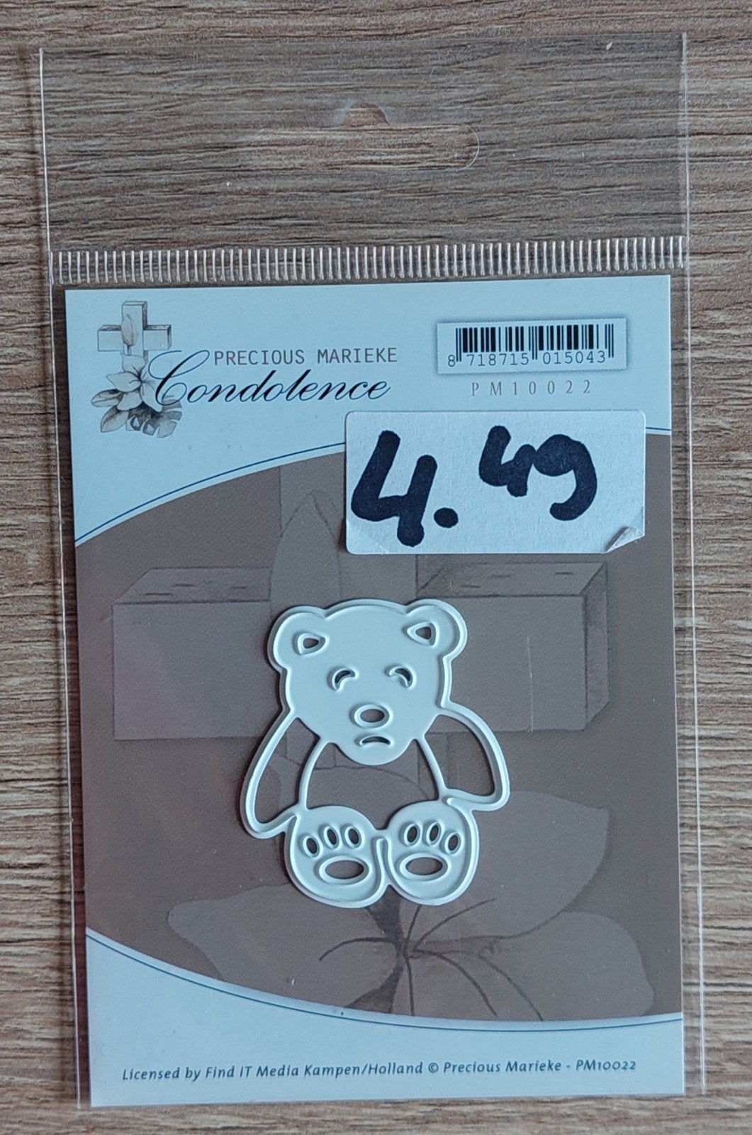 Precious Marieke mal - Condolence - Memory Bear, Ophalen of Verzenden, Nieuw, Overige thema's, Pons of Mal