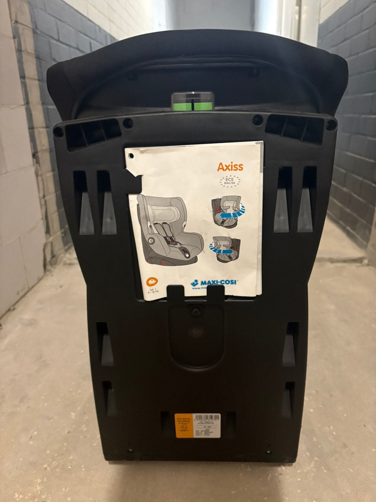 Auto stoel Maxi cosi axiss kiep/lig/draai stand ZGAN, Verstelbare rugleuning, Autogordel, 9 t/m 18 kg, Ophalen of Verzenden