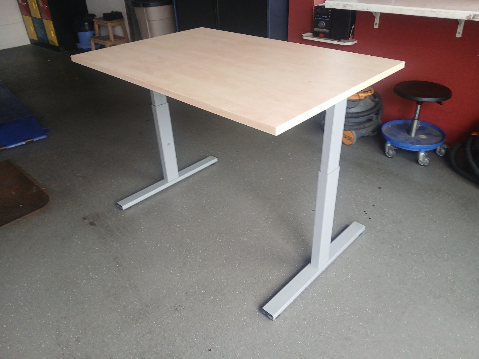 Bureau Werktafel hoogte verstelbaar, Huis en Inrichting, Ophalen, Info@tommysmit.nl, Gebruikt, 120 cm