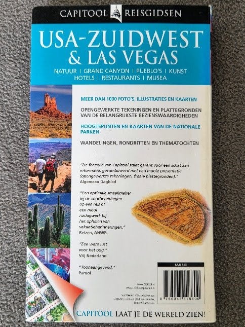 Capitool Reisgidsen USA Zuid-West & Las Vegas, Boeken, Reisgidsen, Gelezen, Capitool, Ophalen of Verzenden, Reisgids of -boek