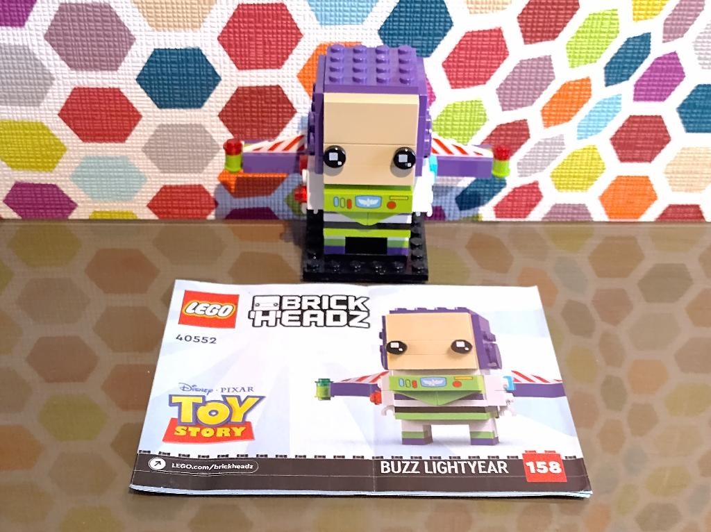LEGO 40552 BRICKHEADZ 158 Buzz Lightyear DISNEY, BrickHeadz, Lego, Ophalen of Verzenden, Zo goed als nieuw