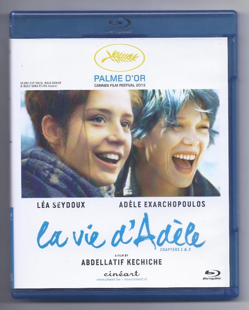 La Vie d'Adelle Blu Ray disc (NL versie) Coming-of-Age, Verzenden, Zo goed als nieuw, Filmhuis