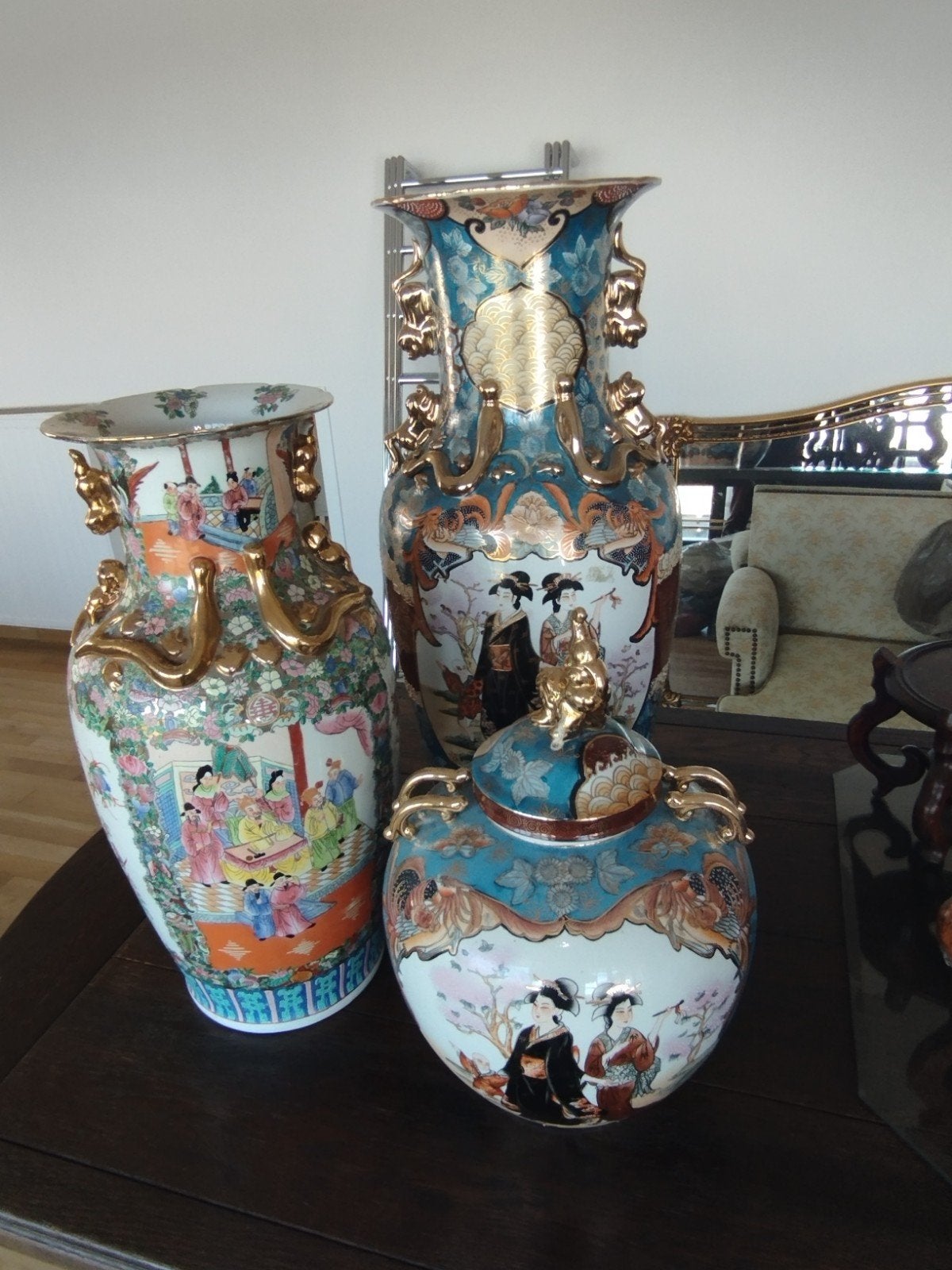 aziatische , chineze vazen, Antiek en Kunst, Antiek | Vazen, Ophalen