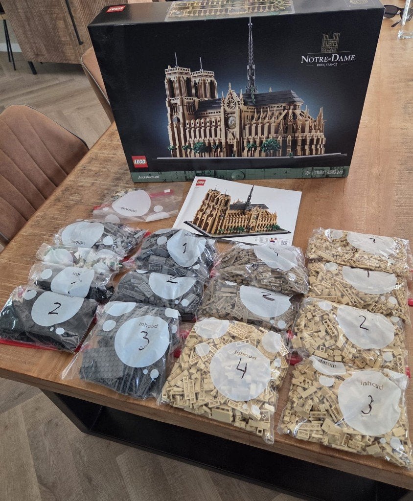 21061 Notre-Dame van Parijs LEGO Architecture, Kinderen en Baby's, Speelgoed | Duplo en Lego, Lego, Architecture, Ophalen of Verzenden