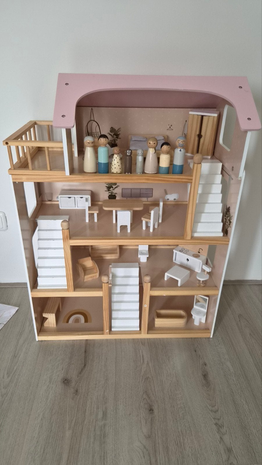 Petite Amélie Poppenhuis, Ophalen, Gebruikt, Poppenhuis
