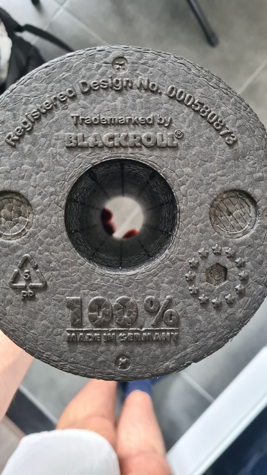 Originele BLACKROLL Foam Roller / Fasciarol, Ophalen of Verzenden, Zo goed als nieuw