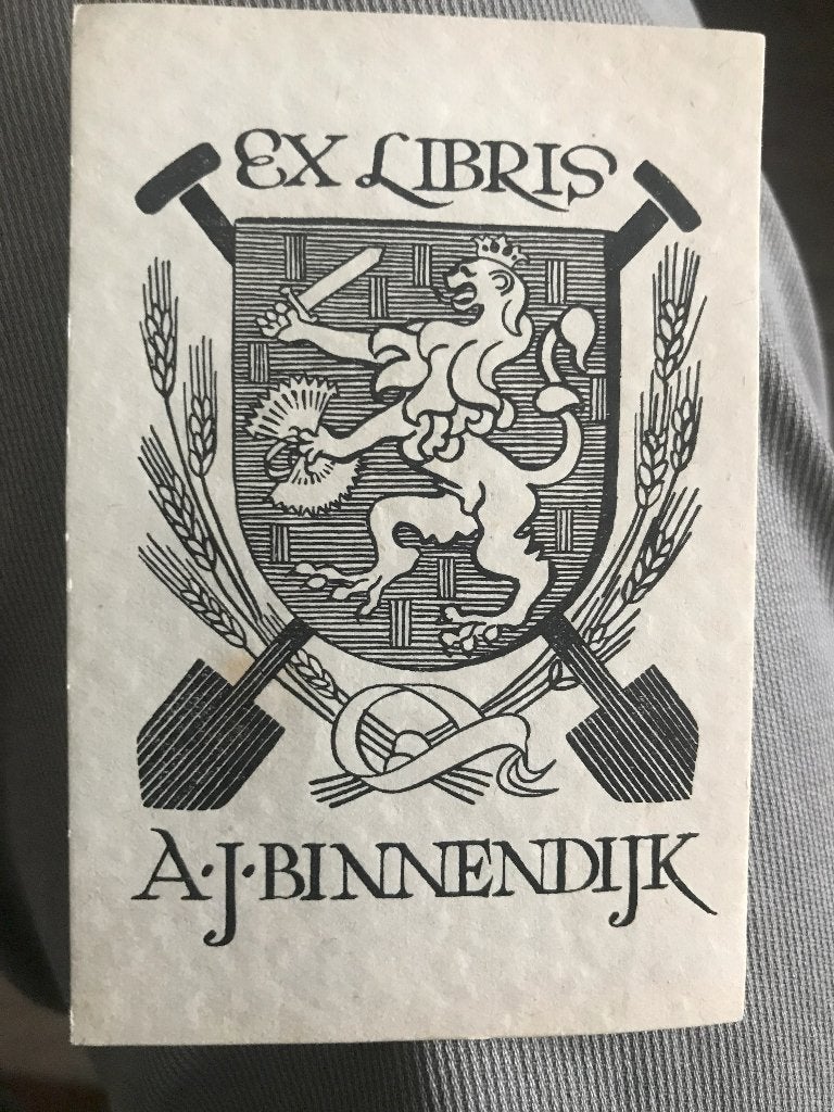 exlibris, Verzenden, Architectuur, Ex libris