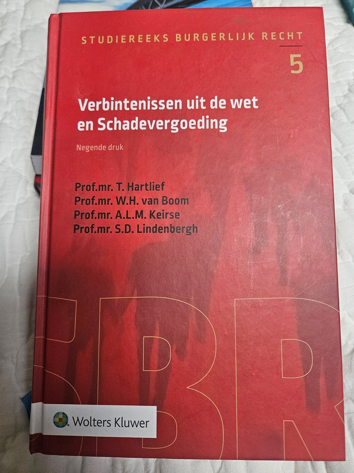 Verbintenissen uit de wet en Schadevergoeding (9e druk), Boeken, Studieboeken en Cursussen, Gelezen, Ophalen of Verzenden, WO