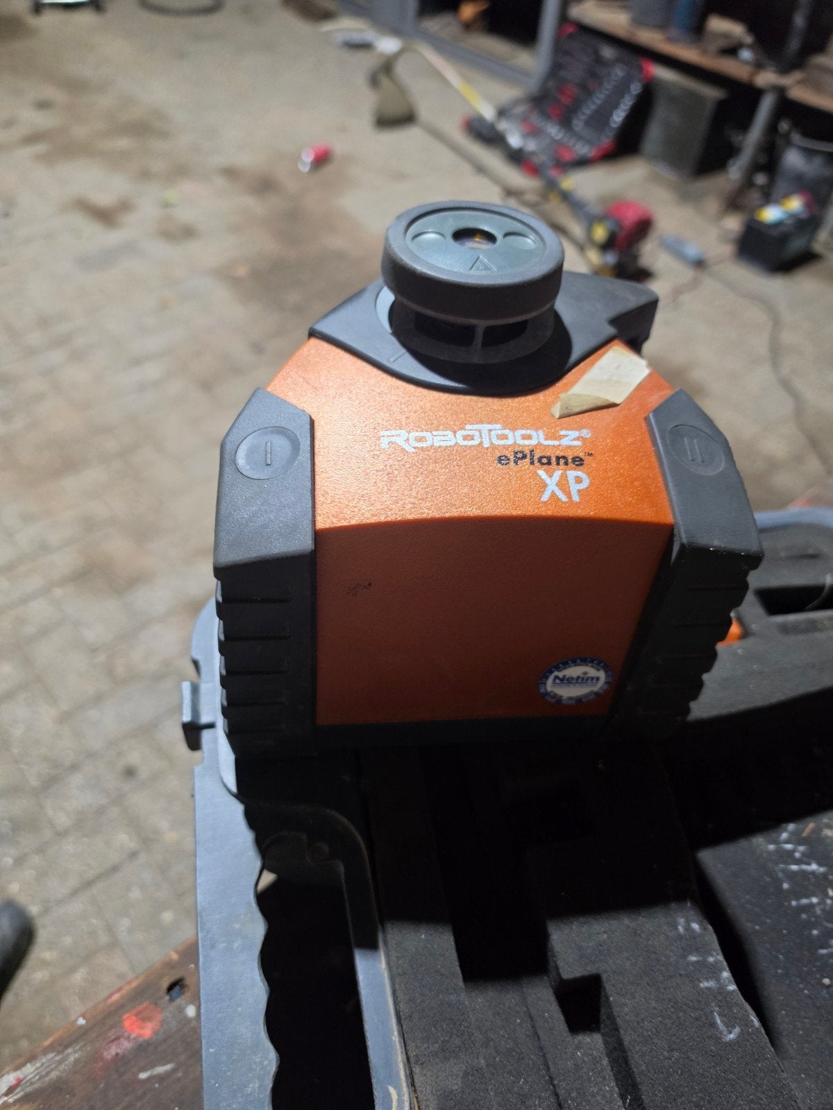 RoboToolz ePlane XP Bouwlaser met ontvanger, Ophalen