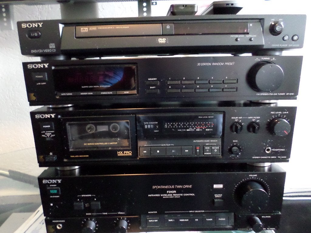 sony stereo set, Ophalen, Gebruikt, Sony