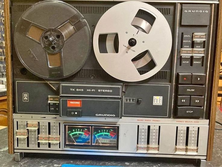 Gezocht-Grundig TK 845 HiFi-Stereo, Audio, Tv en Foto, Bandrecorders, Ophalen, Bandrecorder