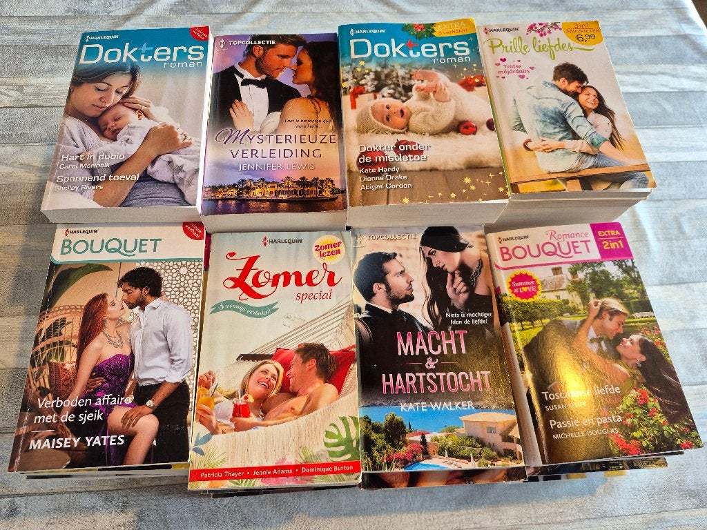 Harlequin romans, Boeken, Ophalen, Gelezen, Nederland