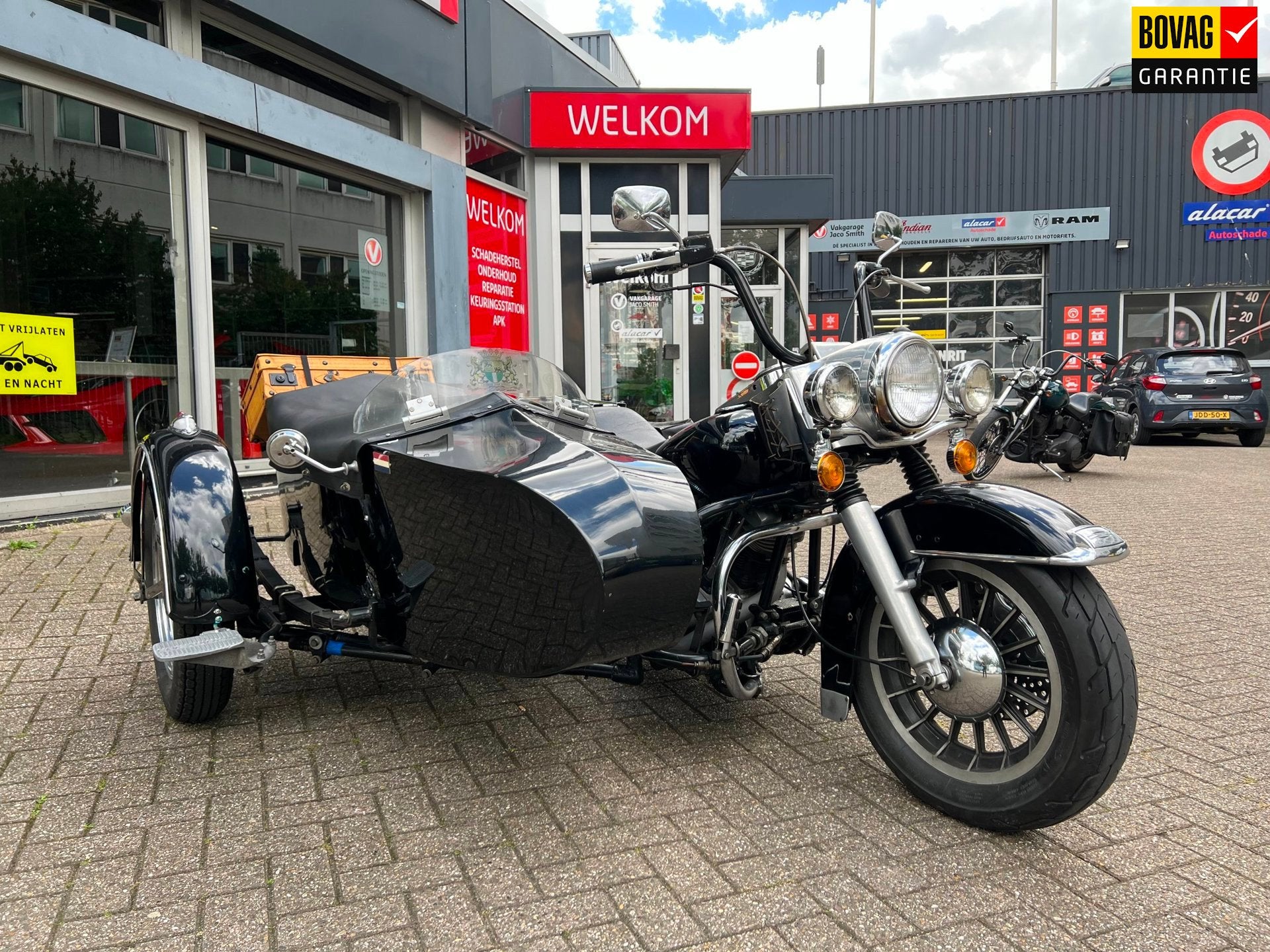 Harley Davidson Tour FLHT Electra Glide Standard lak zijspan, 1338 cc, Bedrijf, Meer dan 35 kW, Toermotor