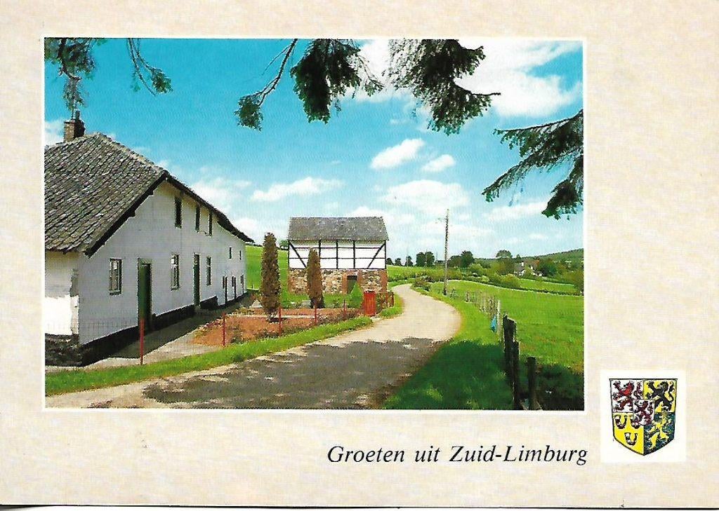 Limburg- -Groeten uit Zuid-Limburg., Verzenden, 1980 tot heden, Gelopen, Limburg