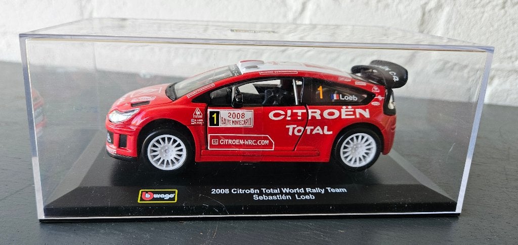 Citroën C4 WRC schaalmodel 1:32, Hobby en Vrije tijd, Ophalen, Zo goed als nieuw, Auto, Overige merken