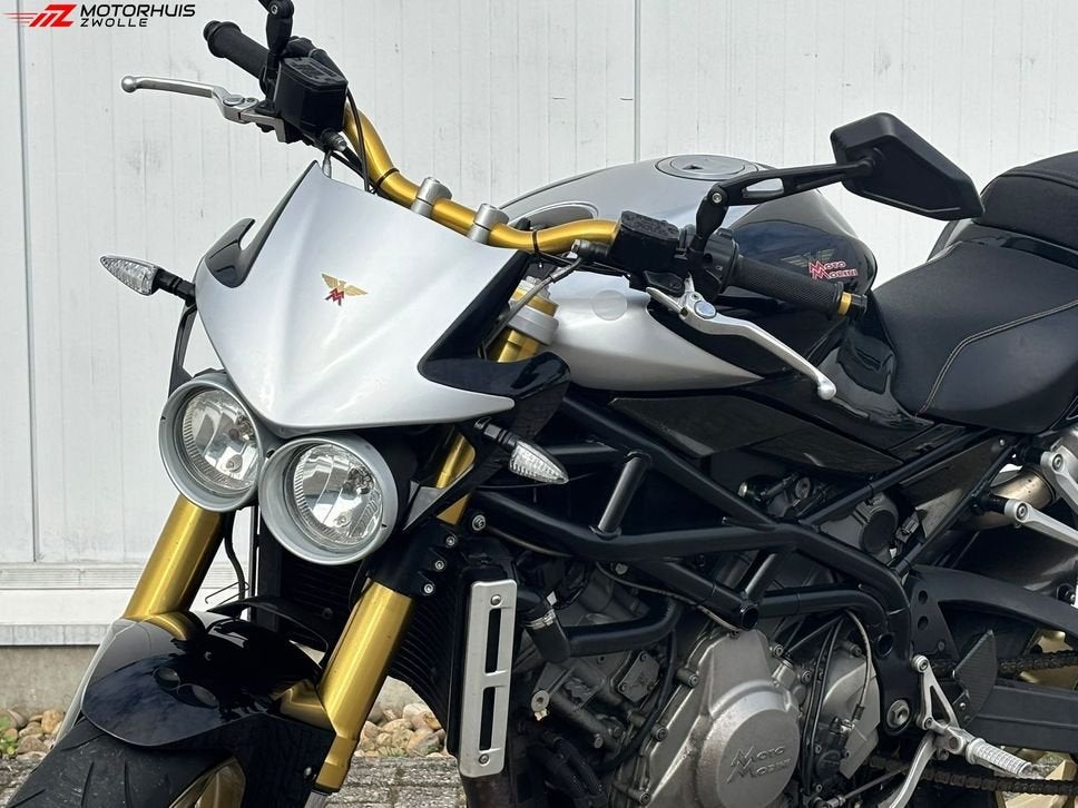 Moto Morini Corsaro 1200 (bj 2007 - 43.360 km)  Two Brothers, 2 cilinders, MOTO MORINI, Motorrijbewijs A, Bedrijf