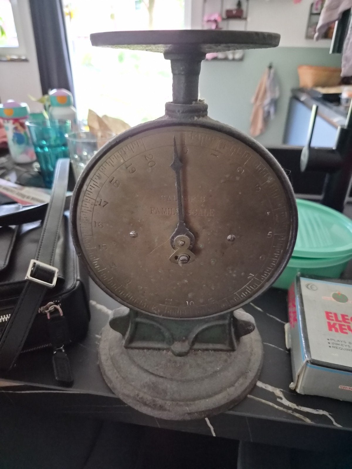 Antieke Salter's Family Scale - Vintage Keukenweegschaal, Antiek en Kunst, Ophalen