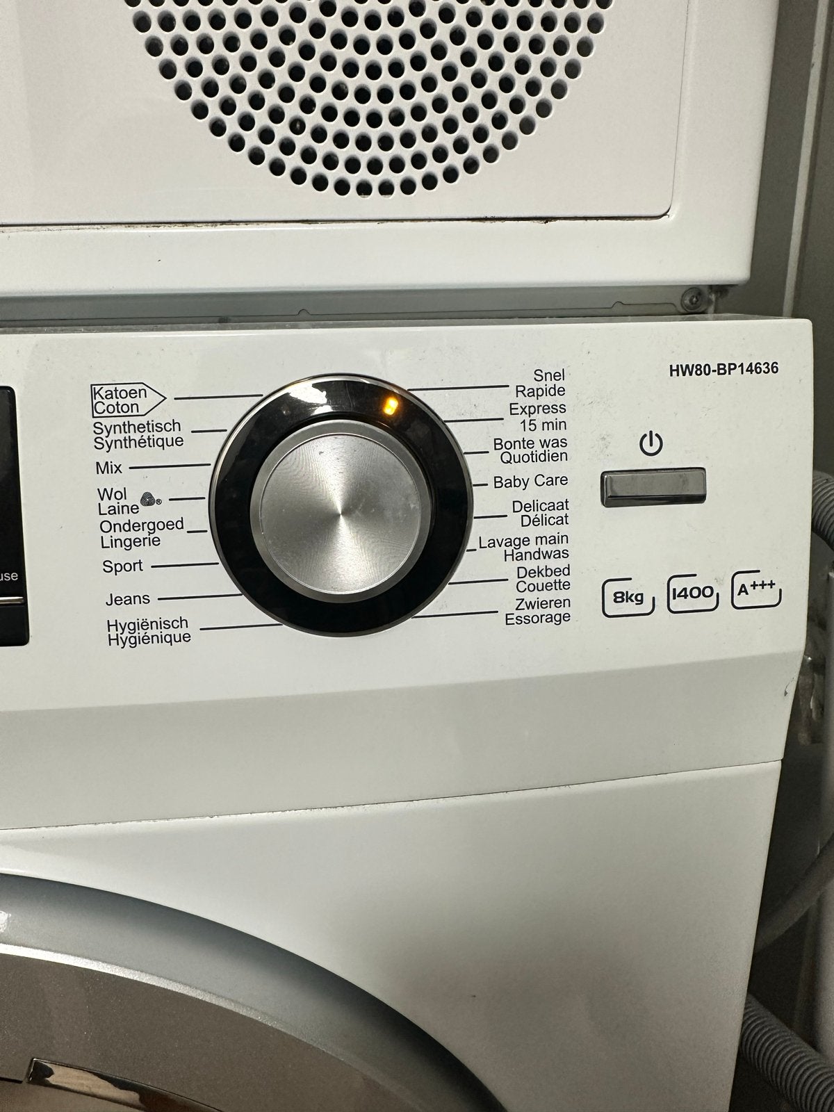 GRATIS ! ZELF TILLEN Haier Hatrium wasmachine, Ophalen, 1200 tot 1600 toeren, Gebruikt, 8 tot 10 kg
