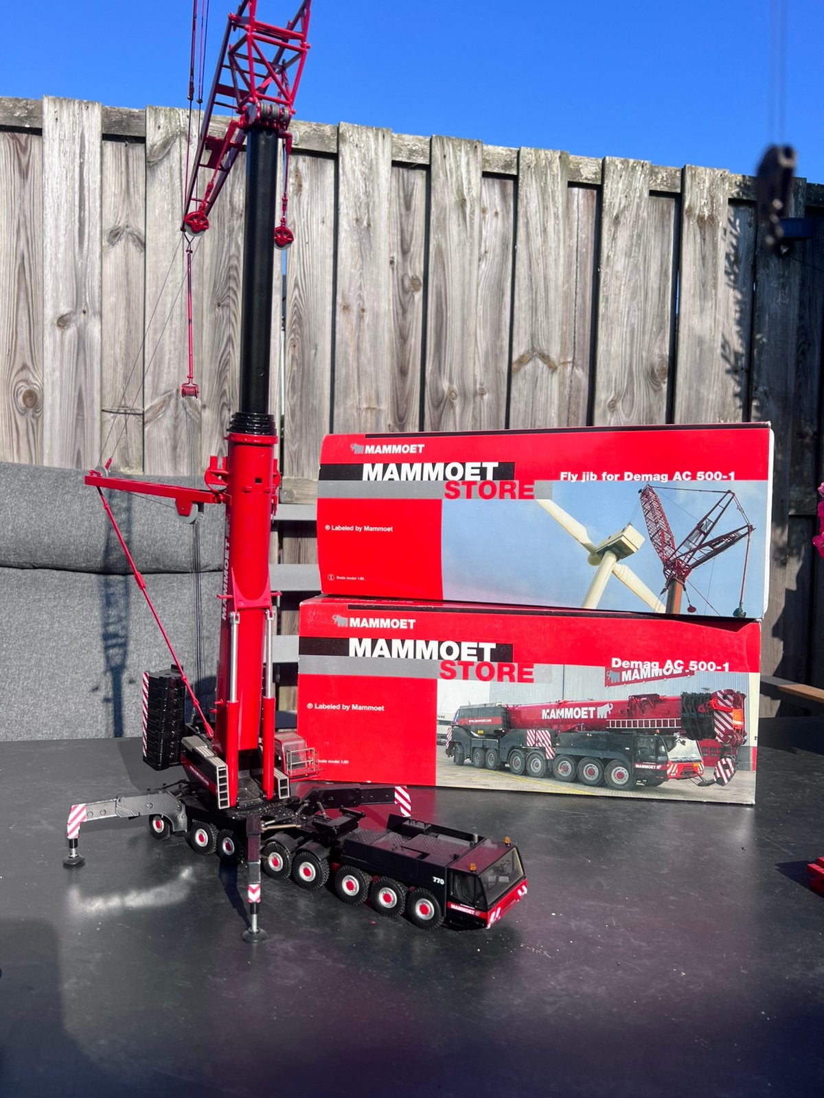 Mammoet ac 500 met jib, Ophalen of Verzenden