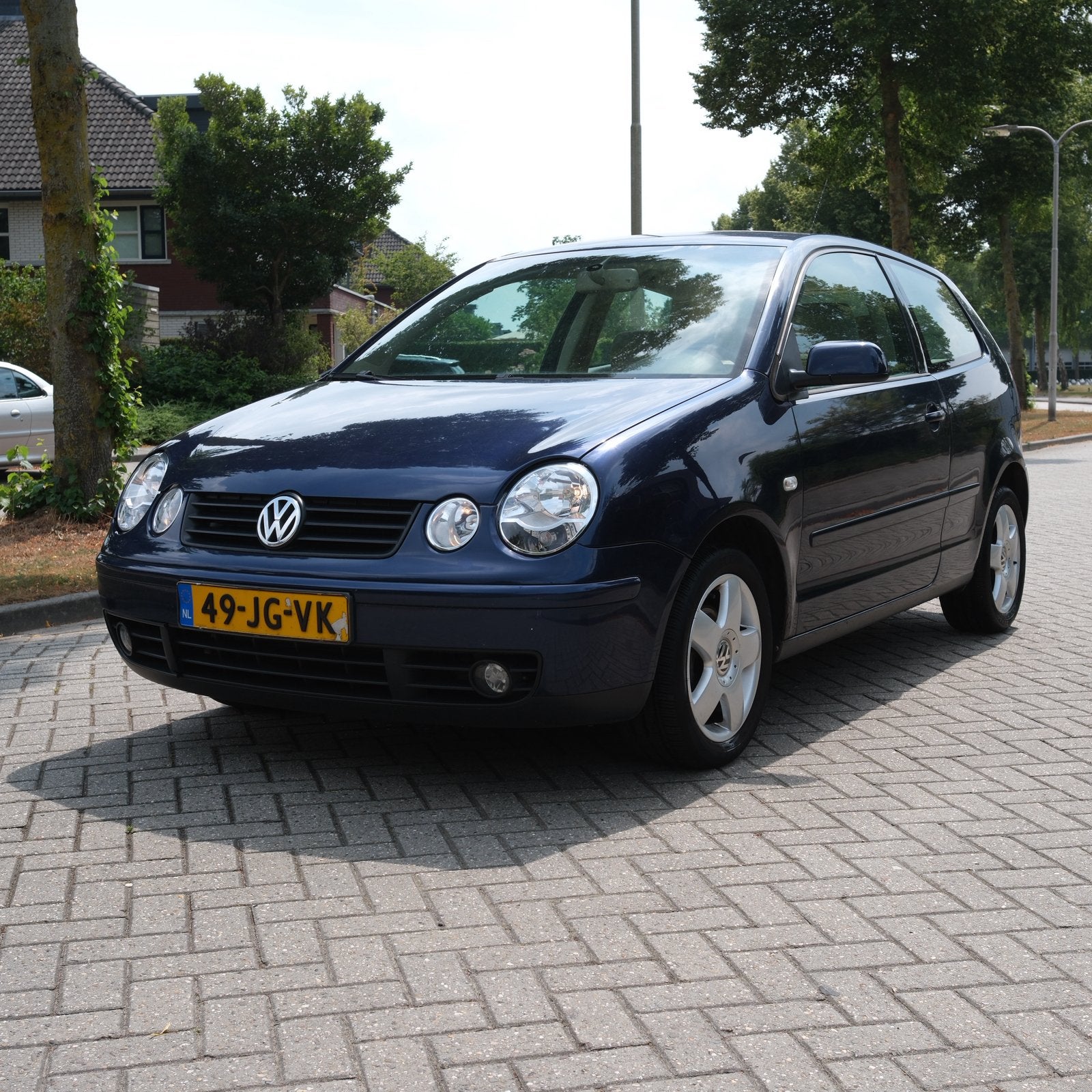 Volkswagen Polo 1.4 55KW 2002 Blauw, Auto's, Volkswagen, Particulier, Polo, Benzine, C, Hatchback, Handgeschakeld, Origineel Nederlands