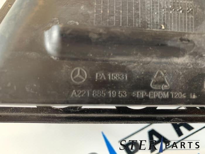 Bumper Rooster van een Mercedes S-Klasse, Gebruikt, -, Ophalen of Verzenden, Bumper