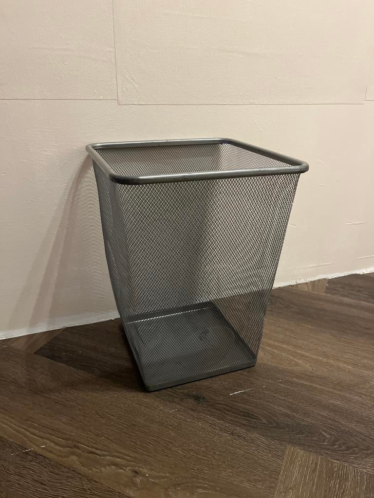 Metalen prullenbak IKEA, Huis en Inrichting, Minder dan 10 liter, Ophalen of Verzenden, Gebruikt, Metaal