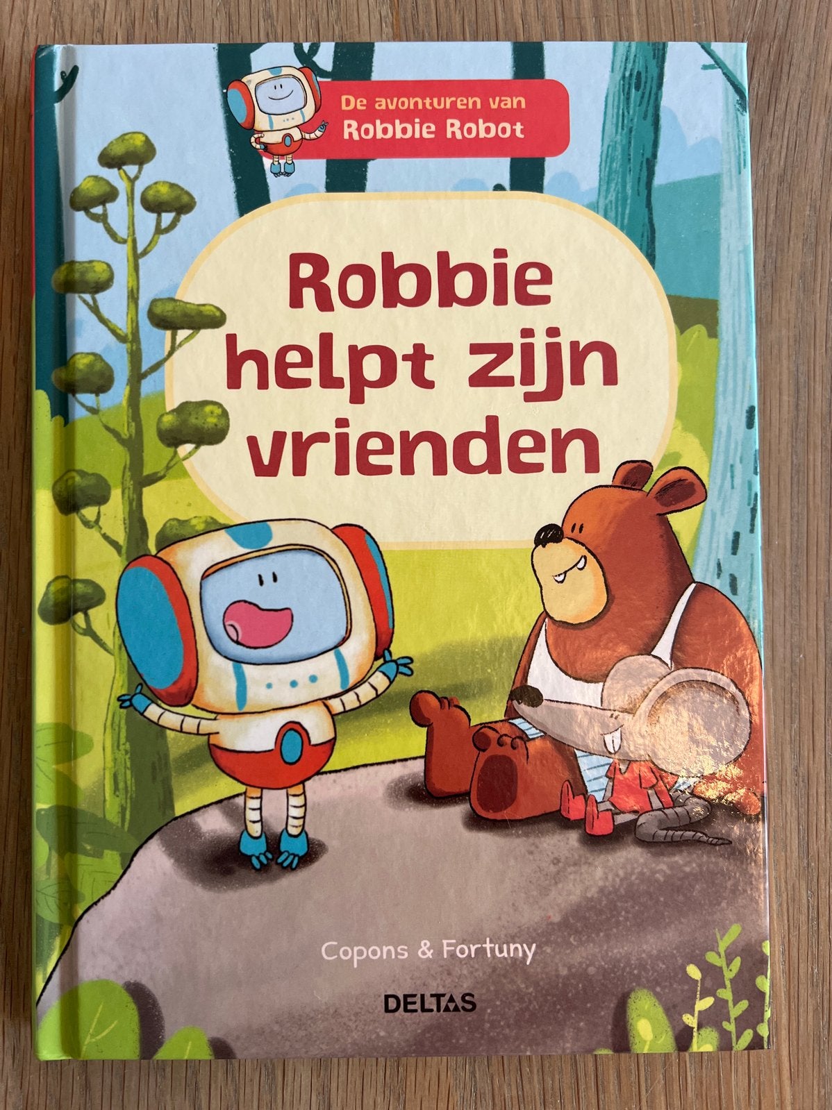 Robbie helpt zijn vrienden - De avonturen van Robbie Robot, Ophalen of Verzenden, Zo goed als nieuw, Fictie algemeen